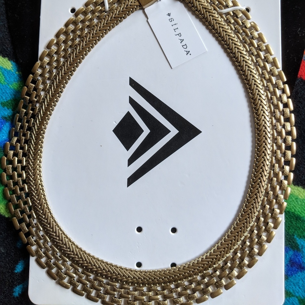 Silpada "New" Good as gold !necklace